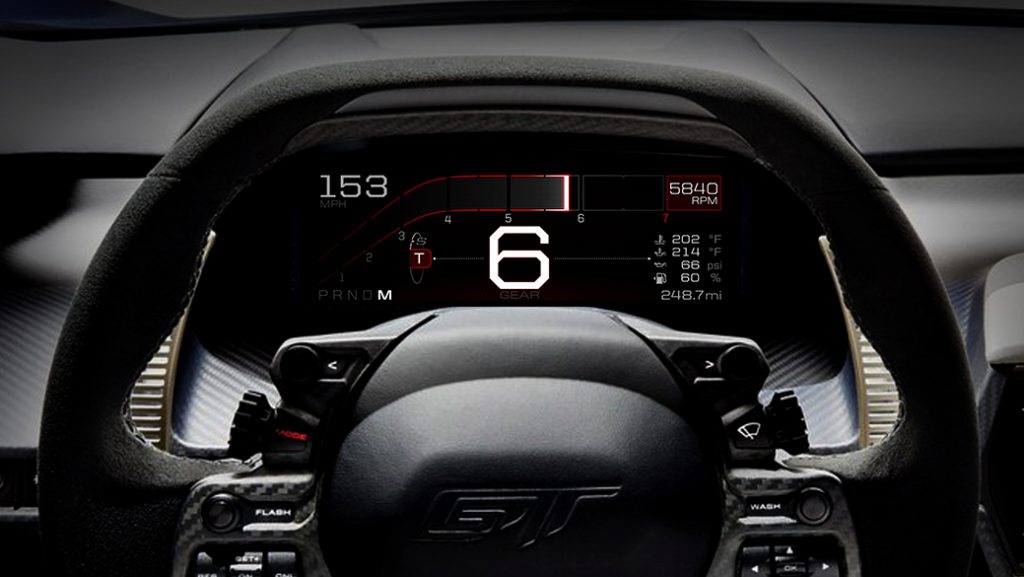 Ford GT Track mode